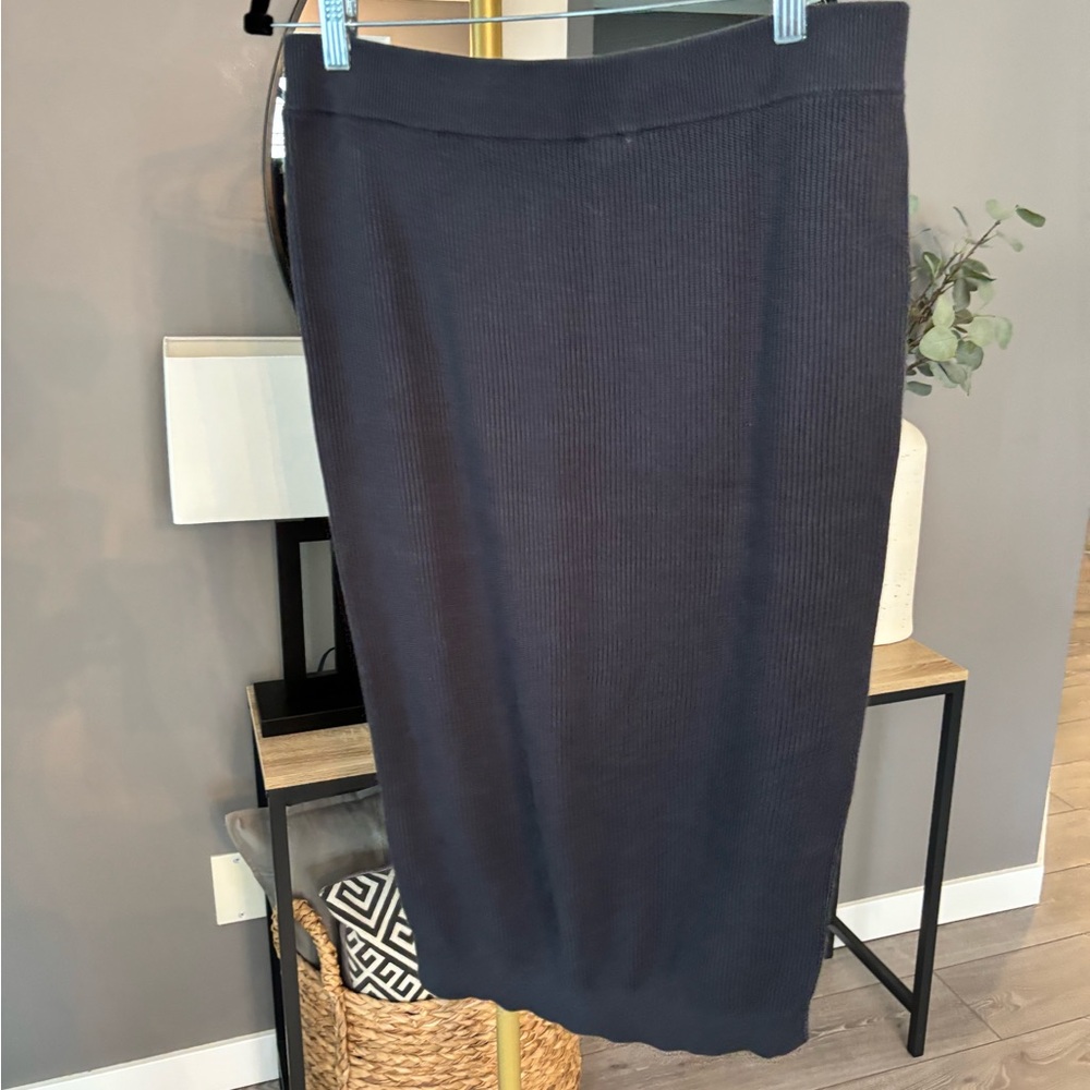 Brunello Cucinelli English Knit Drawstring Midi Skirt - Picture 8 of 10